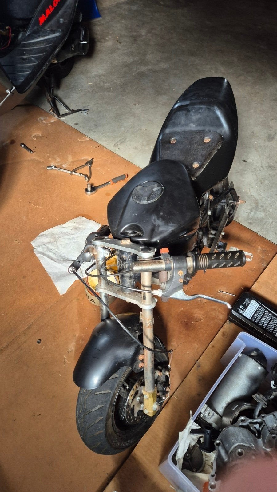 Minibike 49cc, Fietsen en Brommers, Ophalen, Gebruikt