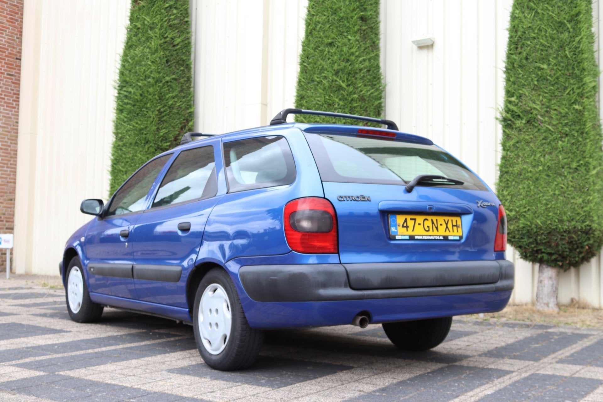 Citroen Xsara Break 1.6i Plaisir Airco, Stof, 4 cilinders, Blauw, 49 €/maand