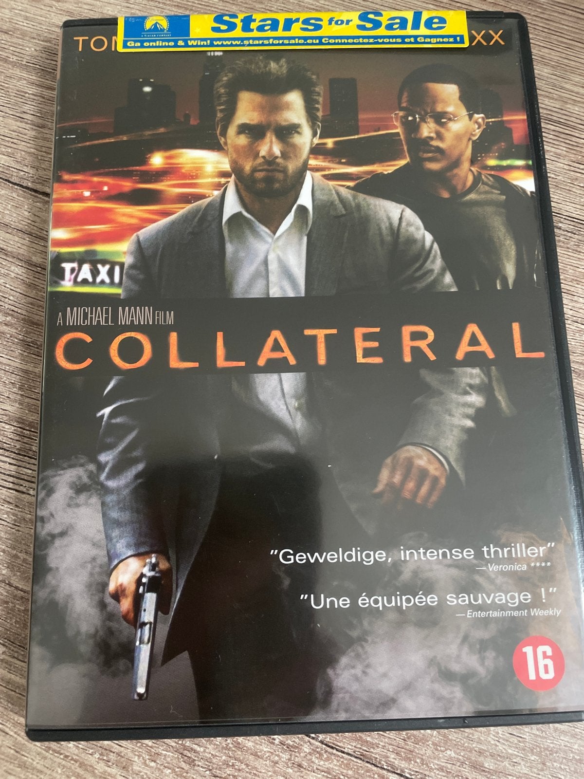 Collateral DVD - Actiethriller met Tom Cruise, Vanaf 16 jaar, Ophalen of Verzenden, Zo goed als nieuw, Actiethriller
