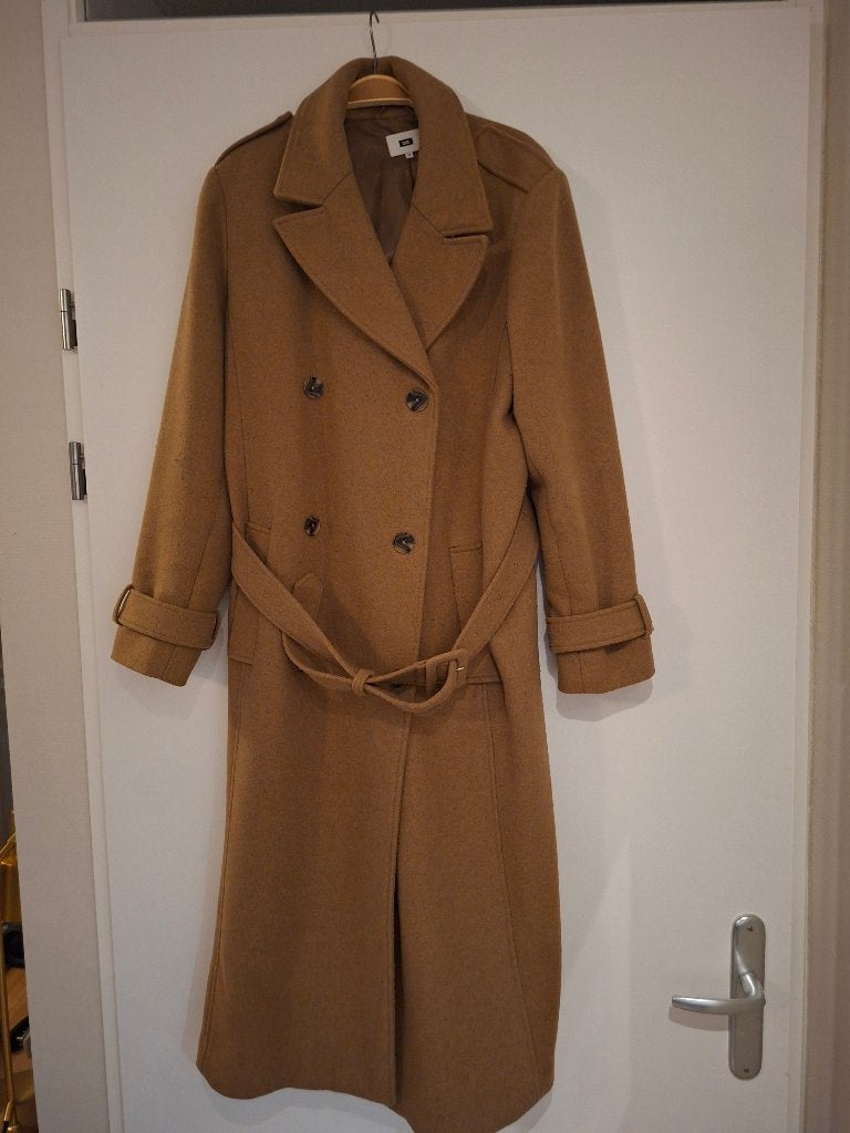 Winterjas, Kleding | Dames, Ophalen, Bruin, WE, Maat 42/44 (L)