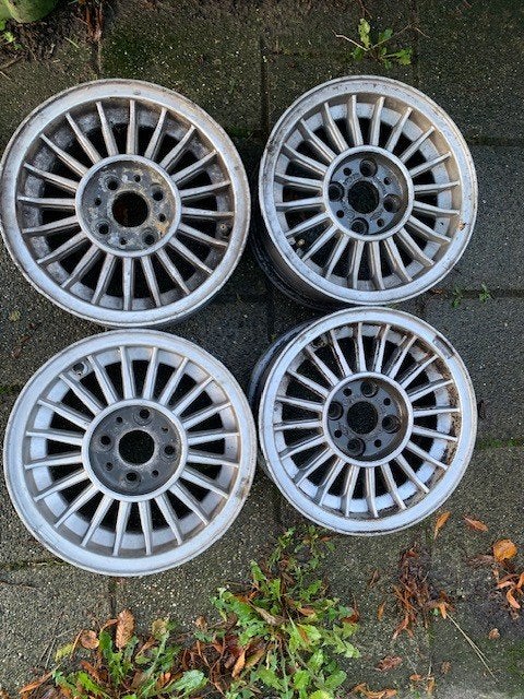 5,5jx13 et18   4x100  bmw, Gebruikt, Ophalen of Verzenden, Zomerbanden, Velg(en)