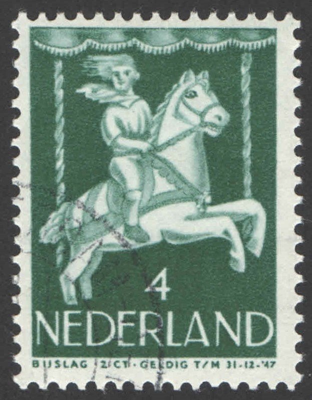 Nederland NVPH nr 470 gestempeld, Postzegels en Munten, Ophalen of Verzenden, Na 1940, Gestempeld