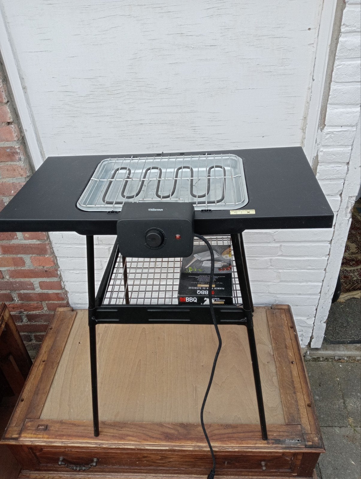 Tristar Elektrische BBQ, Tuin en Terras, Tristar, Tristar Europe B.V., Ophalen of Verzenden, Zo goed als nieuw