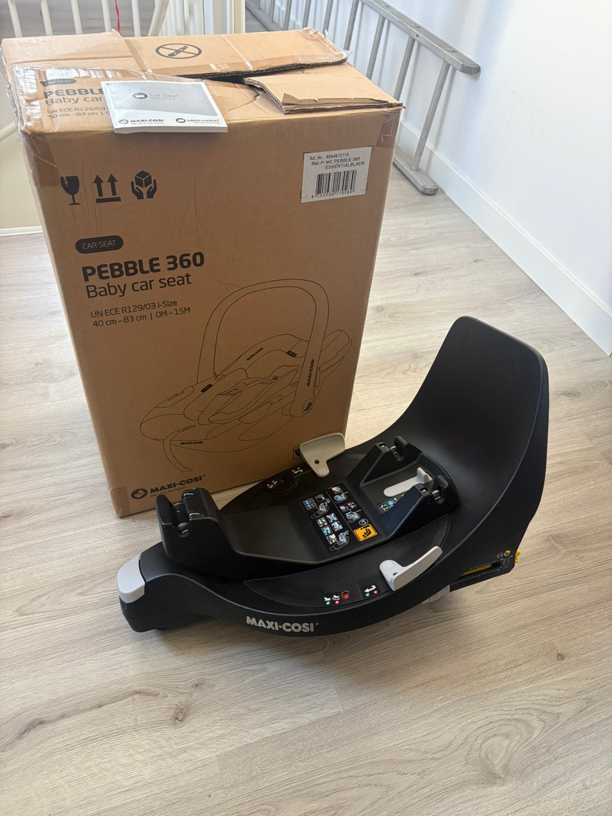 Maxi cosi pebble 360 met isofix