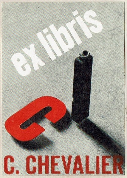 exlibris Paul Schuitema 1933, Ophalen of Verzenden