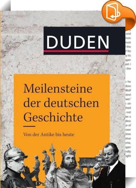 Meilensteine der deutschen Geschichte Duden, Verzenden, Europa, Gelezen, Duden