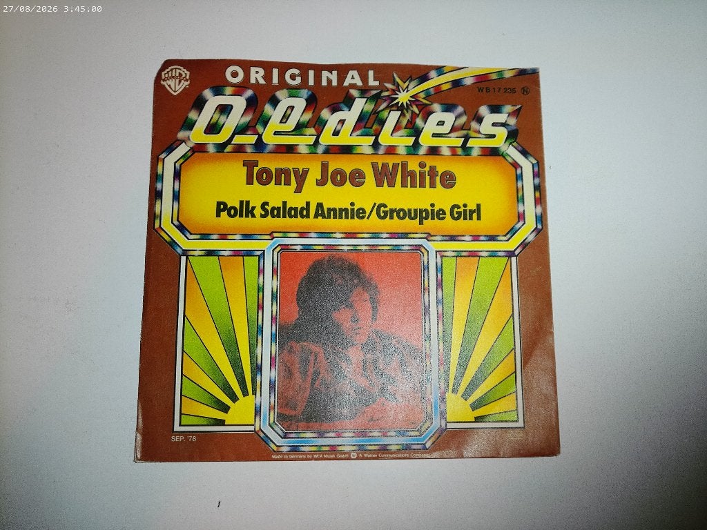 Tony Joe White - polk salad Annie / Groupie Girl ( OLDIES ), 7 inch, Ophalen of Verzenden, Zo goed als nieuw, Complilatie