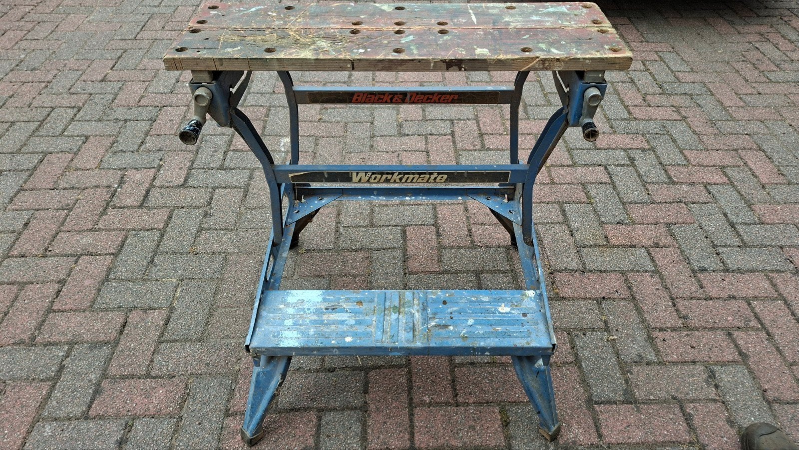 Black & Decker Workmate werkbankje - Gebruikt, Ophalen of Verzenden, Gebruikt, Minder dan 70 cm, Bankschroef