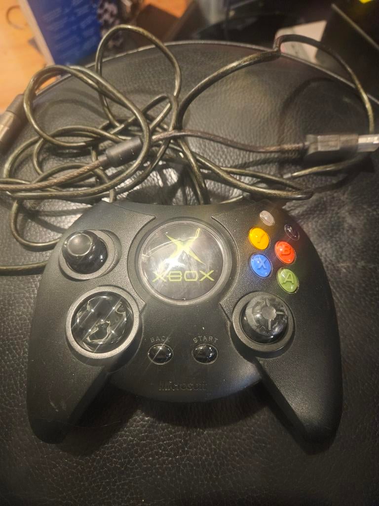 Originele Xbox Controller - Klassiek Gaming Plezier, Ophalen of Verzenden, Gebruikt, Controller, Xbox Original