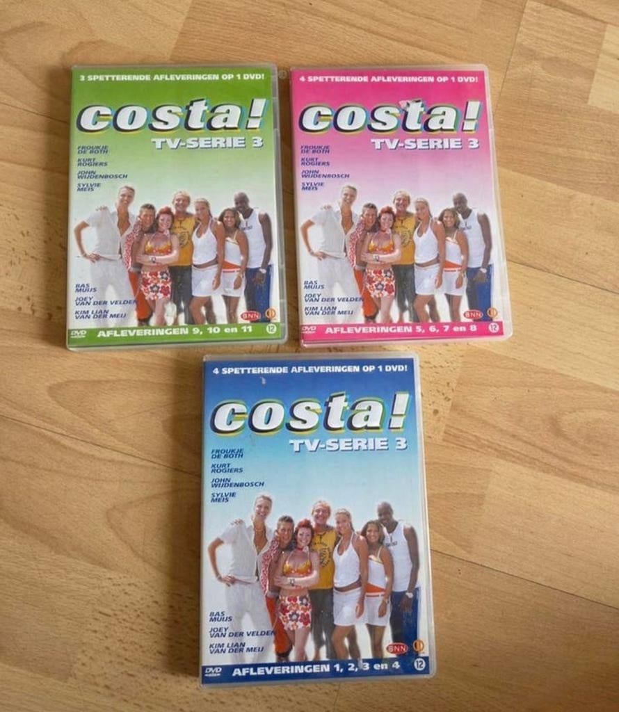 Costa de tv-serie - Seizoen 3, Cd's en Dvd's, Dvd's | Tv en Series, Alle leeftijden, Ophalen of Verzenden, Zo goed als nieuw, Komedie