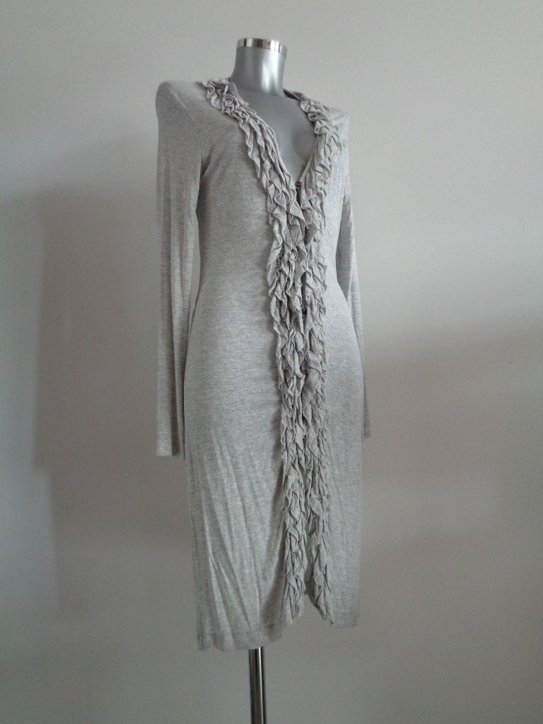 Rozes of Avalon lang grijs vest, maat small, nieuw, kaartje, Verzenden, Nieuw, Maat 36 (S), Grijs