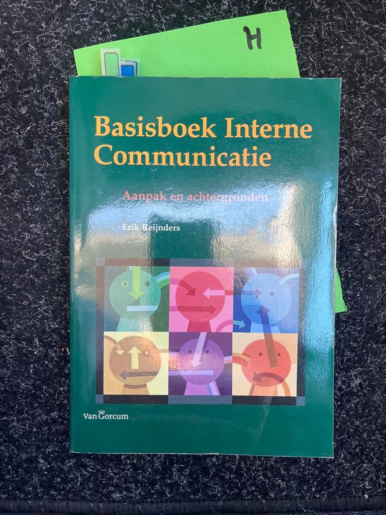 Basisboek Interne Communicatie - Erik Reijnders, Ophalen of Verzenden, Gamma, Zo goed als nieuw, HBO