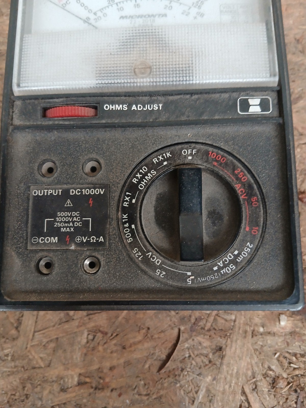 Micronta Multimeter 22-201B - Analoge Meter, Gebruikt, Info@radioshack.com, Multimeter, Micronta (for Radio Shack)