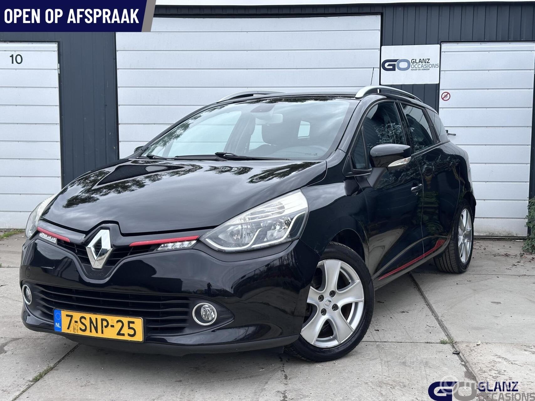 Renault Clio Estate 0.9 TCe Dynamique, Auto's, Voorwielaandrijving, Zwart, Origineel Nederlands, Handgeschakeld