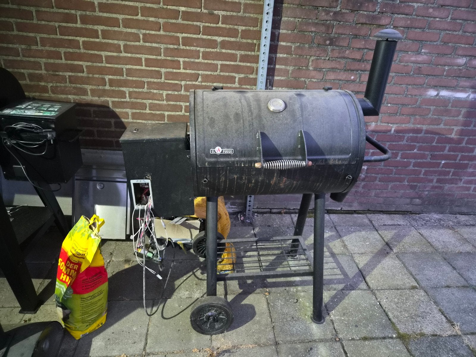 pelletsmoker el fuego ontsteking defect, Ophalen, Gebruikt, El Fuego