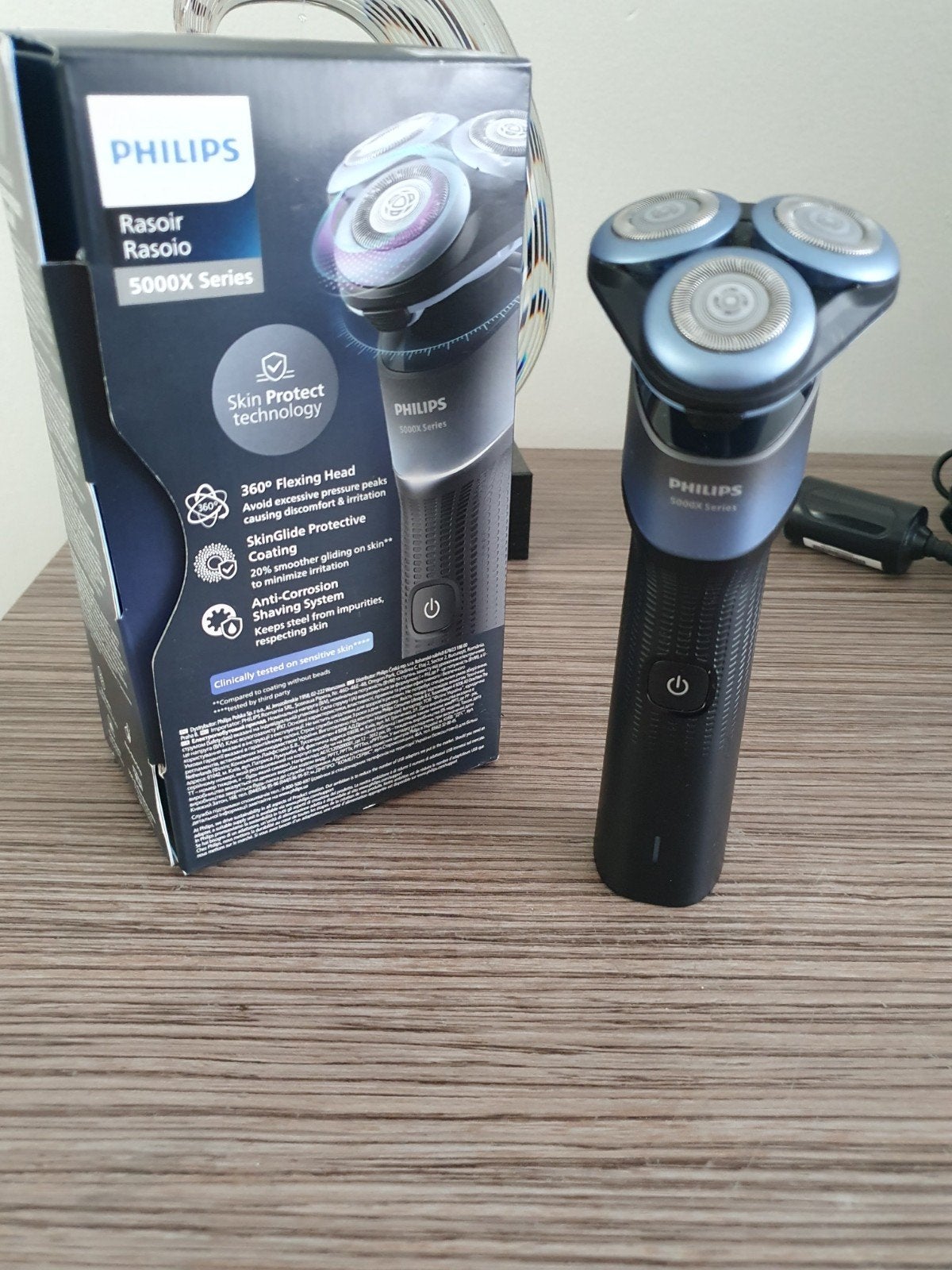 nieuwe Philips scheerapparaat, Ophalen of Verzenden, Nieuw, Batterij