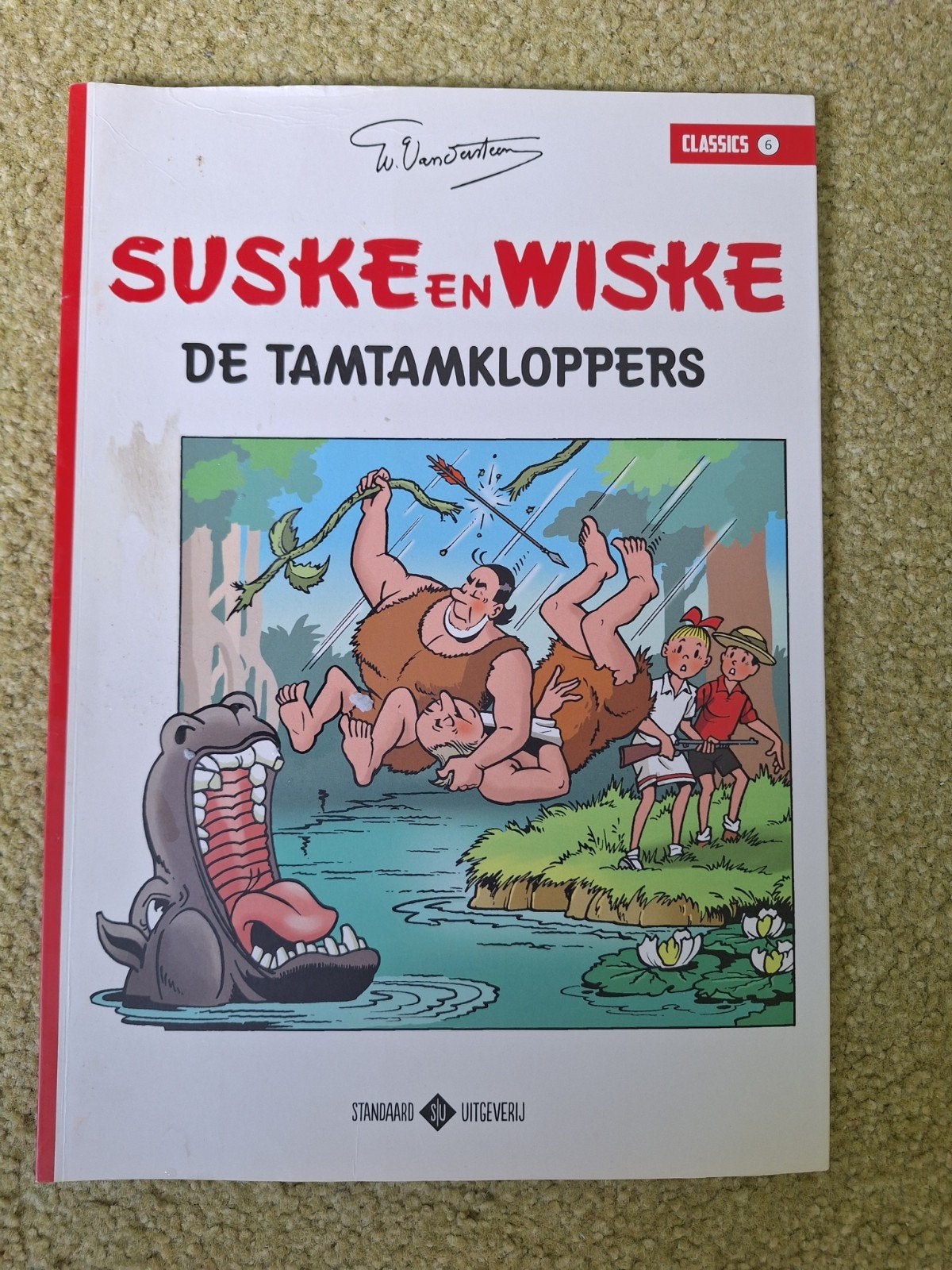 W. Vandersteen - suske en wiske classics 6 De Tamtamkloppers, Boeken, Gelezen, Willy Vandersteen, Eén stripboek, Ophalen of Verzenden