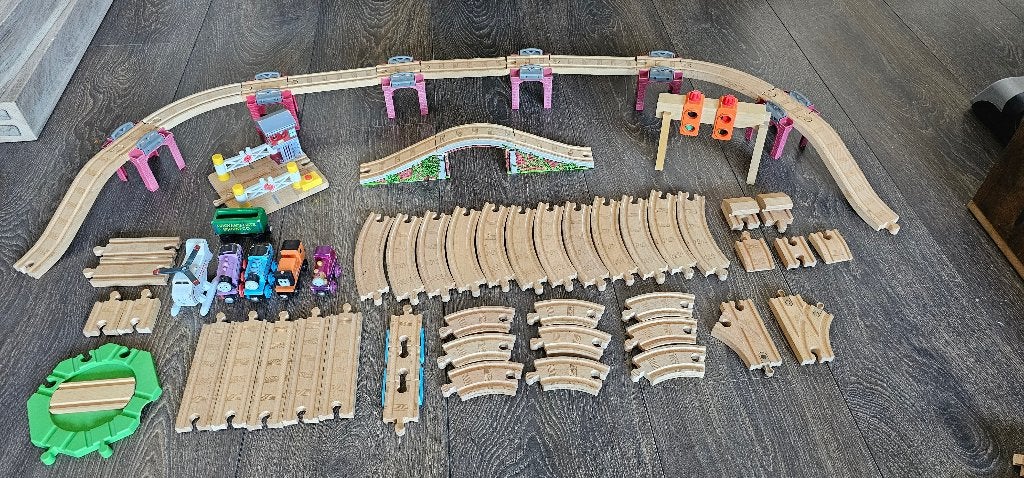 Thomas de trein Hout Set 6, Kinderen en Baby's, Ophalen of Verzenden, Gebruikt