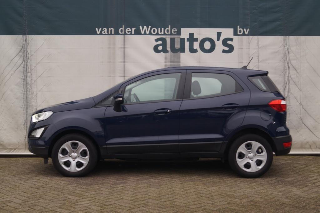 Ford EcoSport 1.0 EcoBoost Connected -AIRCO-CRUISE-, Voorwielaandrijving, Stof, Gebruikt, Euro 6