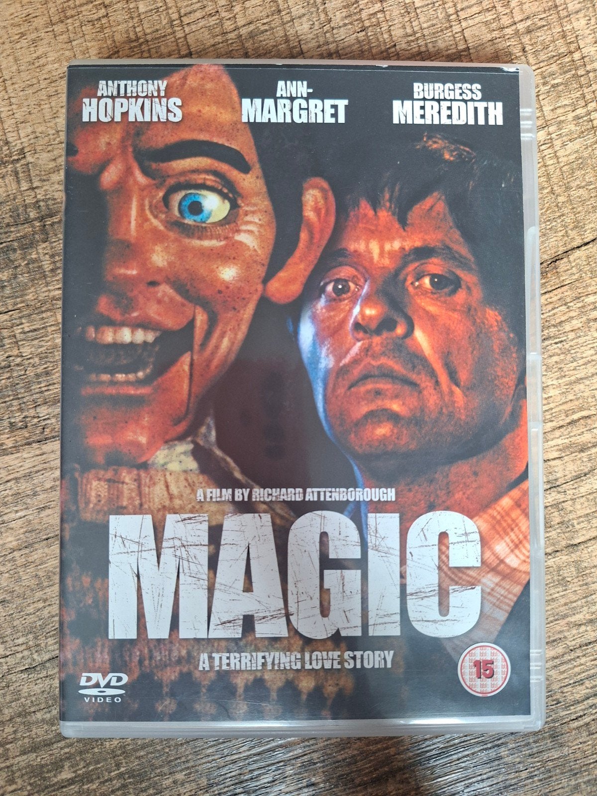 Magic (DVD) - Anthony Hopkins horrorfilm, Psychologische thriller, Vanaf 16 jaar, Nederlands, Ophalen of Verzenden