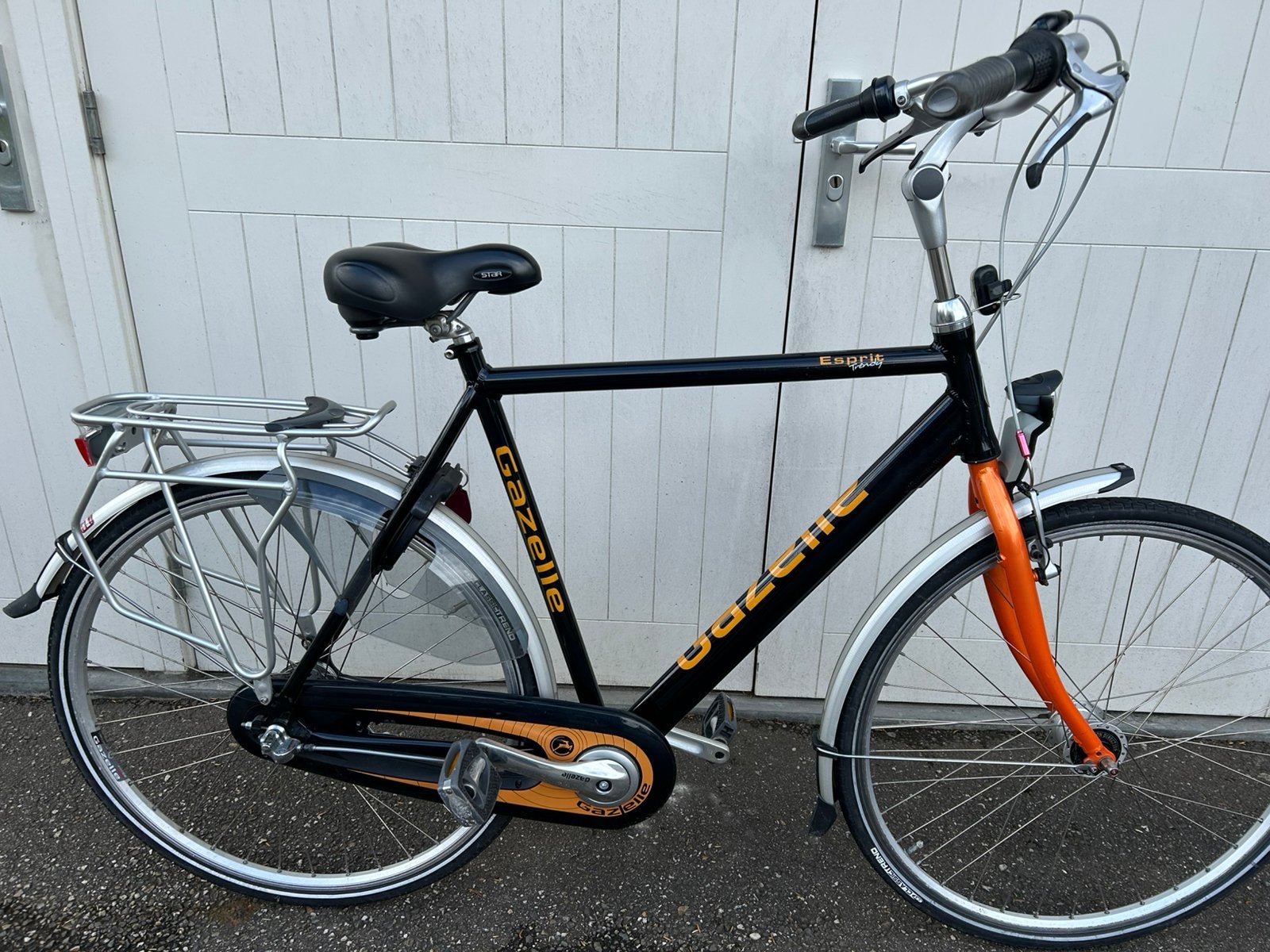 Gazelle heren fiets, Velgrem, Versnellingen, Zo goed als nieuw, Gazelle