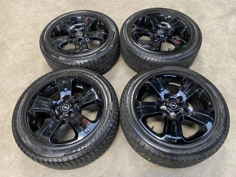 17 inch originele winterset Opel Insignia A 5x120 zwart, Auto-onderdelen, Gebruikt, -, -, Banden en Velgen
