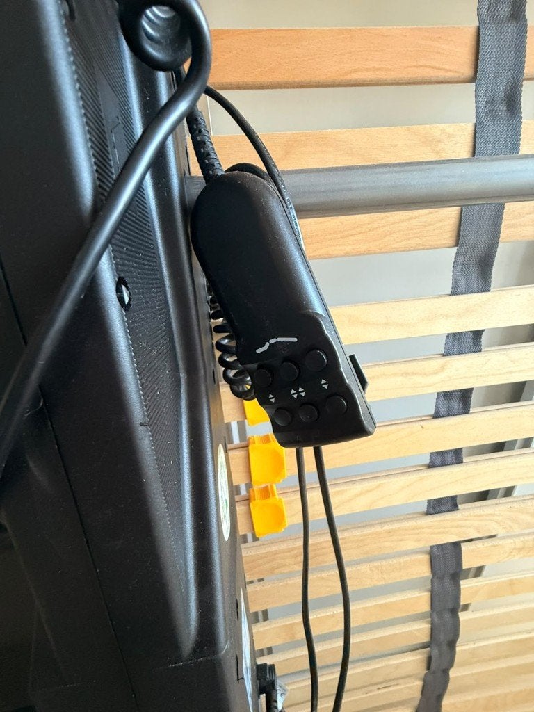 Elektrische verstelbare lattenbodem ( 2 stuks), Huis en Inrichting, Ophalen, Verstelbaar, 90 cm, Eenpersoons