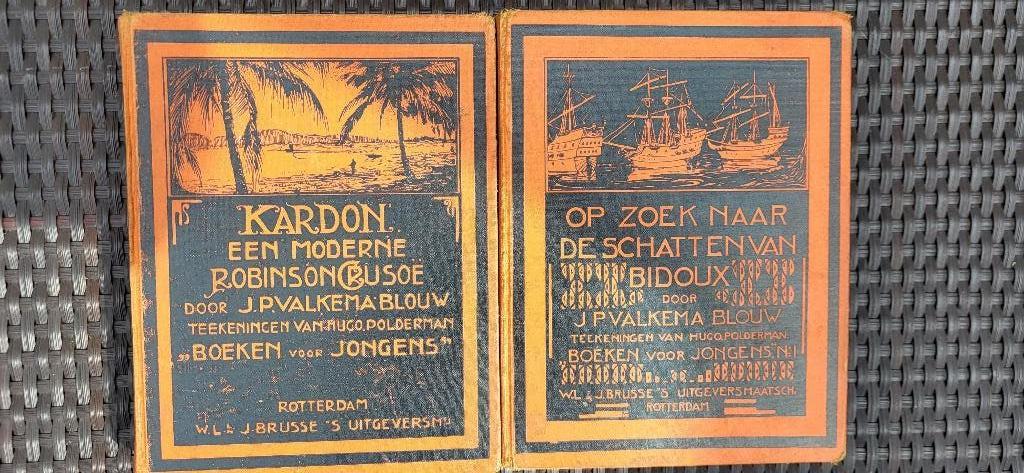 Oude boeken van JP Valkema - Blouw., Ophalen
