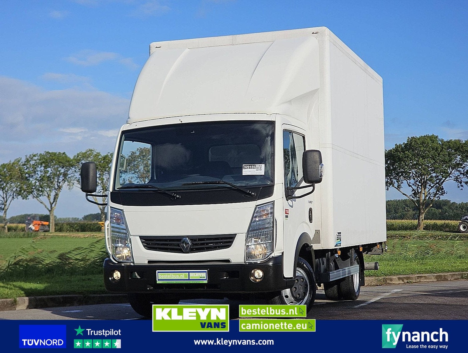 RENAULT MAXITY 130 dci 3.5 e6 laadklep, Gebruikt, 2508 kg, Renault, Wit