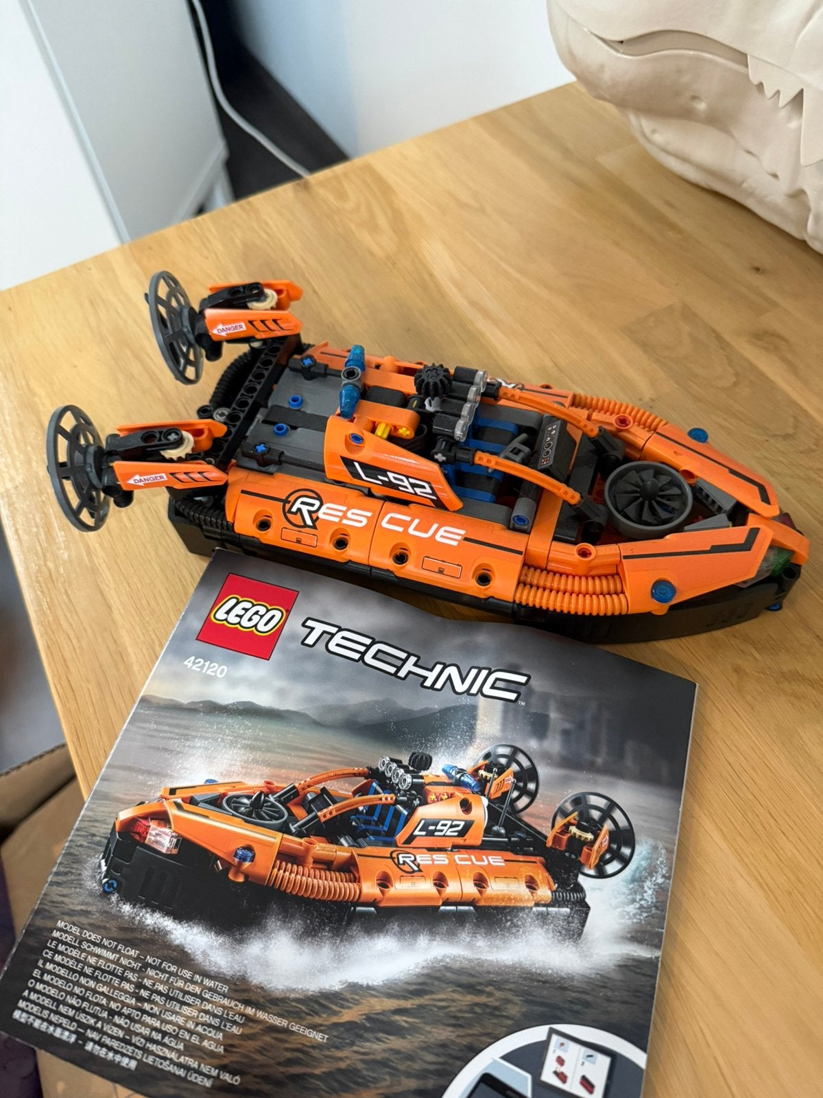 Lego 42120, Ophalen of Verzenden, Zo goed als nieuw