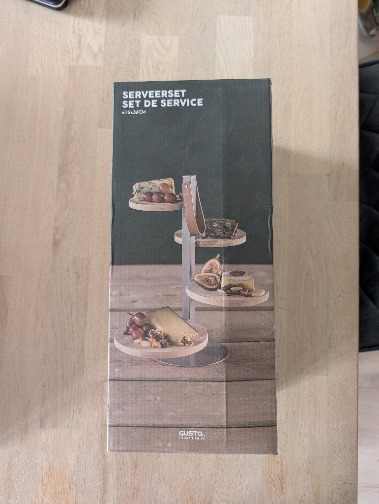 Gusta Serveerset, Overige merken, Overige typen, Nieuw, Ophalen of Verzenden