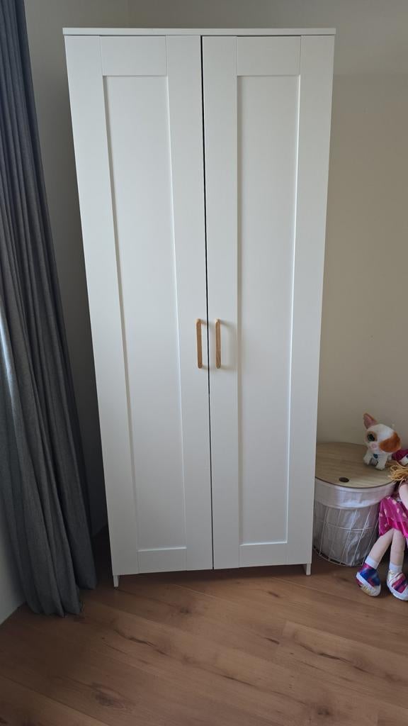 IKEA BRIMNES kledingkast wit, Huis en Inrichting, Ophalen, Met deur(en), Modern, Scandinavisch, 50 tot 100 cm