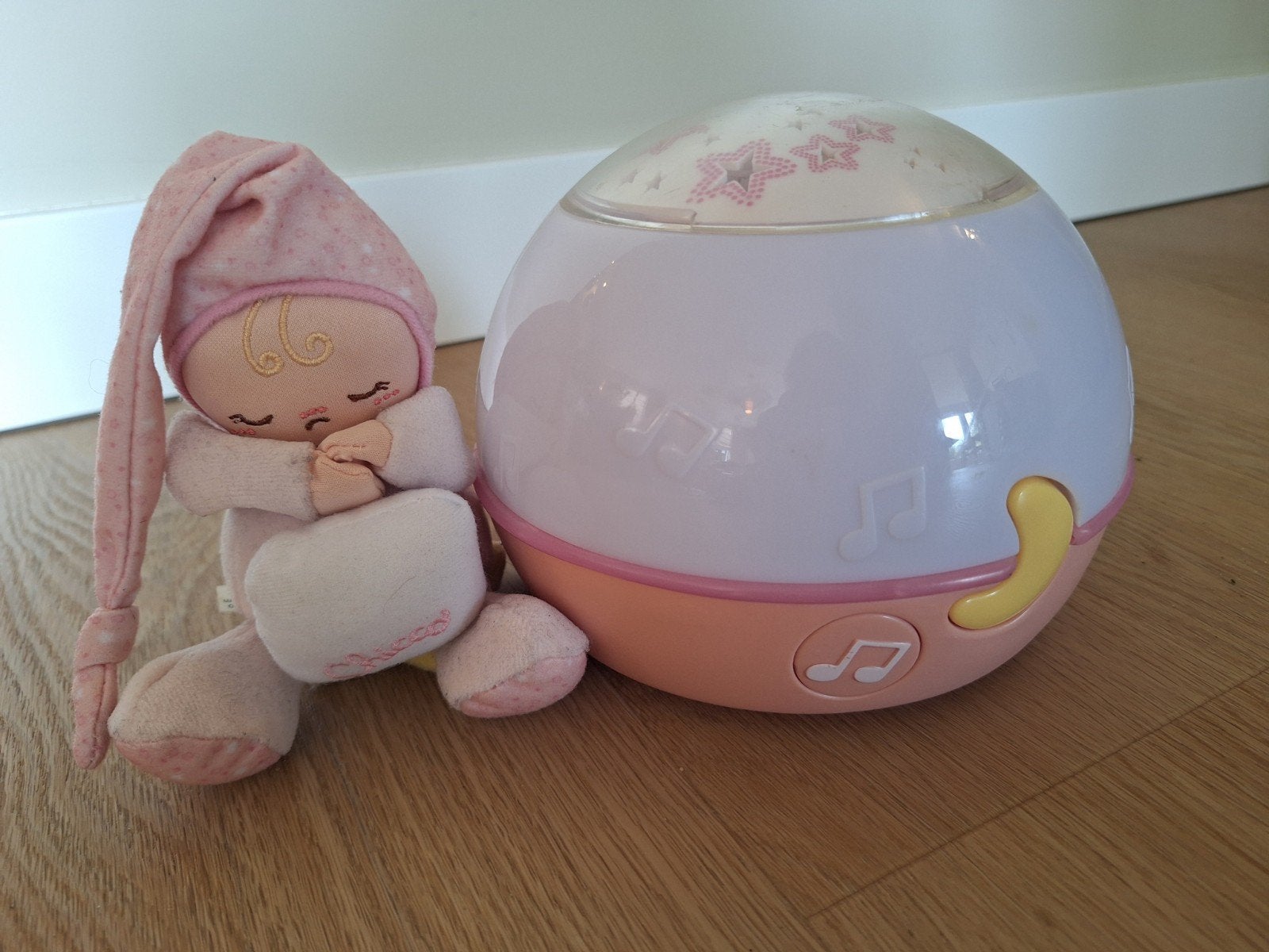 Chicco projector met sterren en muziek, Ophalen of Verzenden, Gebruikt