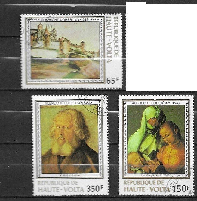 OPPER VOLTA (BURKINA FASO), Ophalen of Verzenden, Overige landen, Gestempeld