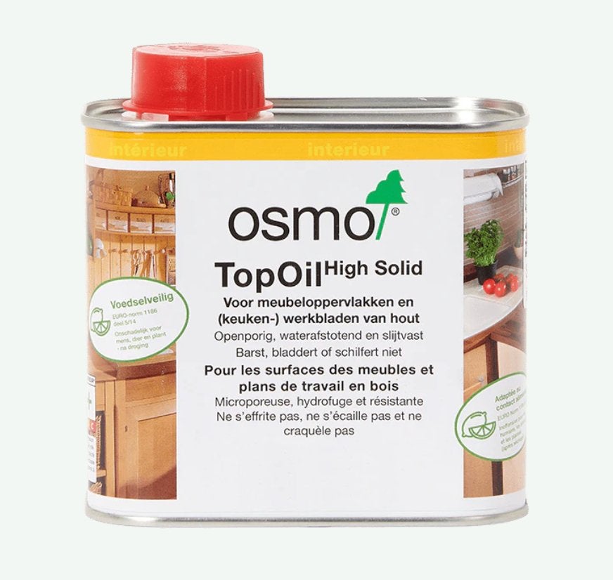 Osmo TopOil Grafite 3039 - 0.4L, Gebruikt, Beits, Ophalen of Verzenden, Grijs