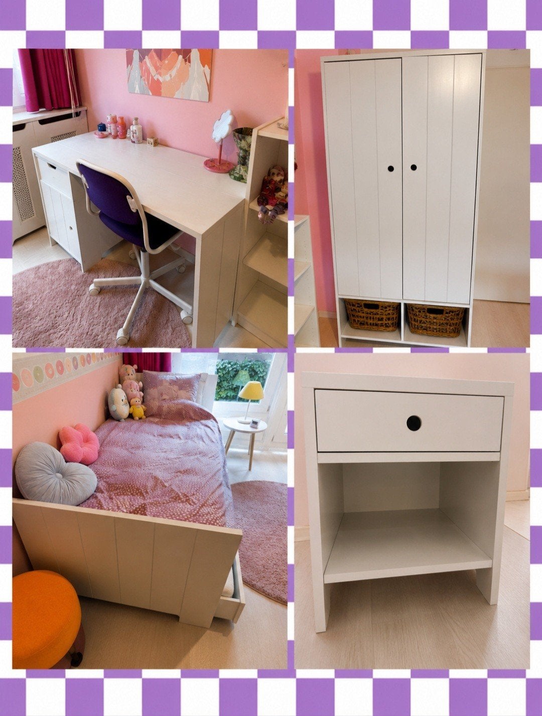 GRATIS Complete kinderkamer Bopita, Kinderen en Baby's, Kinderkamer | Bedden, Ophalen, Gebruikt, 180 cm of meer, 85 tot 100 cm