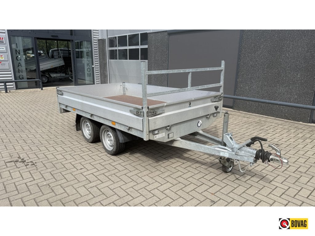 Hapert aanhanger plateau 280x160 cm 2000kg bouwjaar 10-2023, Gebruikt