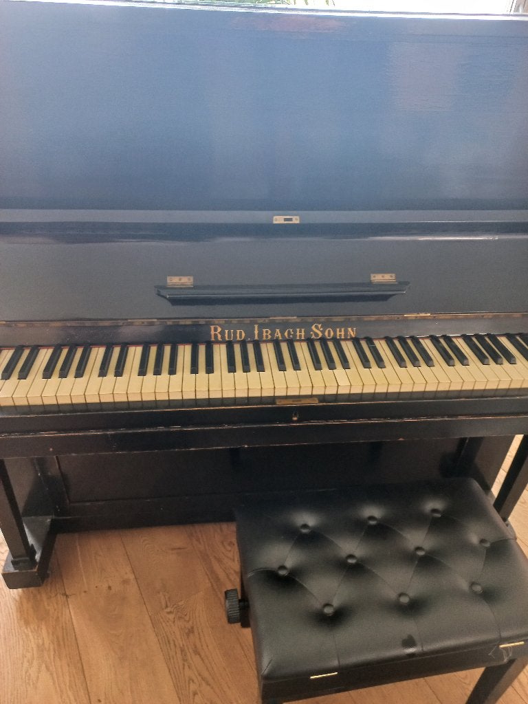 piano, Muziek en Instrumenten, Piano's, Ophalen, Gebruikt, Zwart