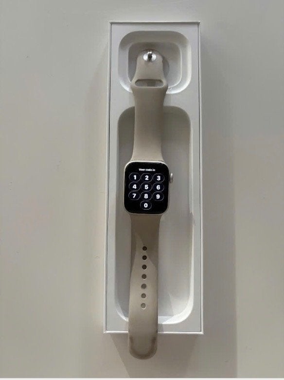 Apple watch, Sieraden, Tassen en Uiterlijk, Ophalen, IOS, Zo goed als nieuw, Waterdicht