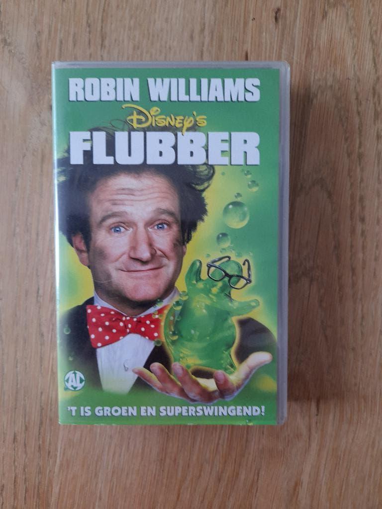 Disney videoband "Flubber" met Robin Williams, Ophalen of Verzenden, Overige figuren, Zo goed als nieuw, Overige typen