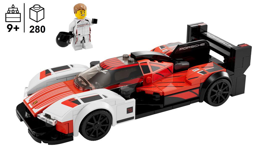 LEGO Speed 76916 Porsche 963; 280 delig, Ophalen of Verzenden, Nieuw, Complete set, Lego