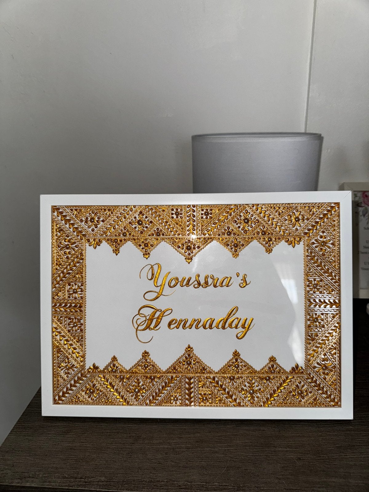 Henna decoratie, Ophalen of Verzenden, Zo goed als nieuw, Versiering