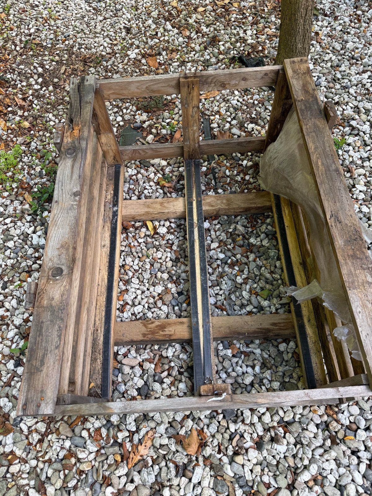 Houten krat 115x90x55 cm, Ophalen of Verzenden