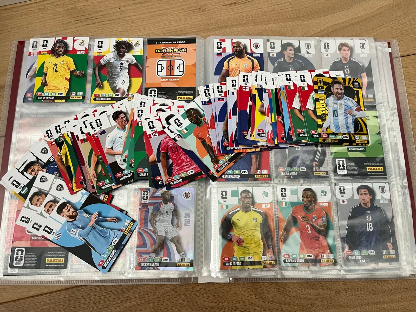 Ruilen / te koop Panini Adrenalyn XL kaarten WK 2026, Verzamelen, Ophalen of Verzenden, Zo goed als nieuw, Overige sporten, Spelerskaart