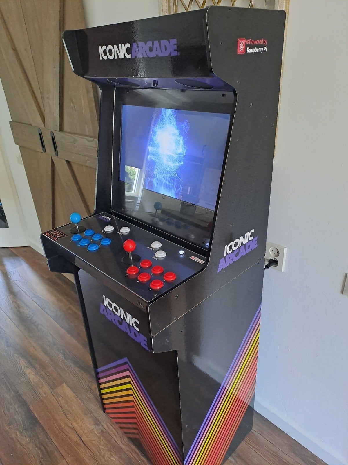 Iconic Arcade Speelkast met 4000+ Retro Games, Ophalen, Overige merken, Zo goed als nieuw