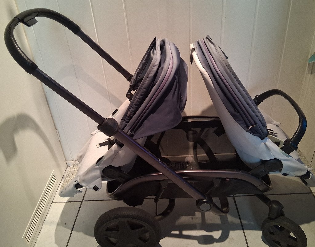 Quinny Hubb Duo kinderwagen, Ophalen, Gebruikt, Quinny, Verstelbare rugleuning
