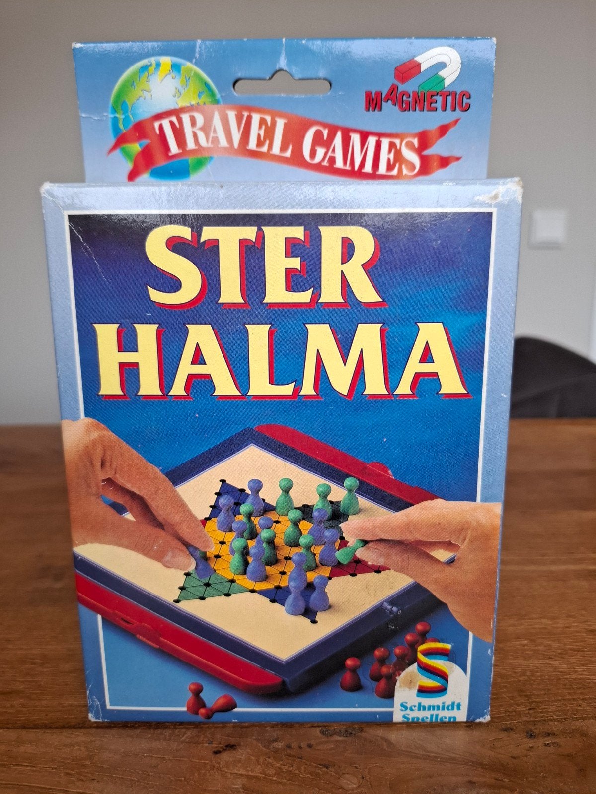 Nieuw Reisspel: Magnetisch Ster Halma - Schmidt Spellen, Een of twee spelers, Nieuw, Ophalen of Verzenden, Schmidt Spellen