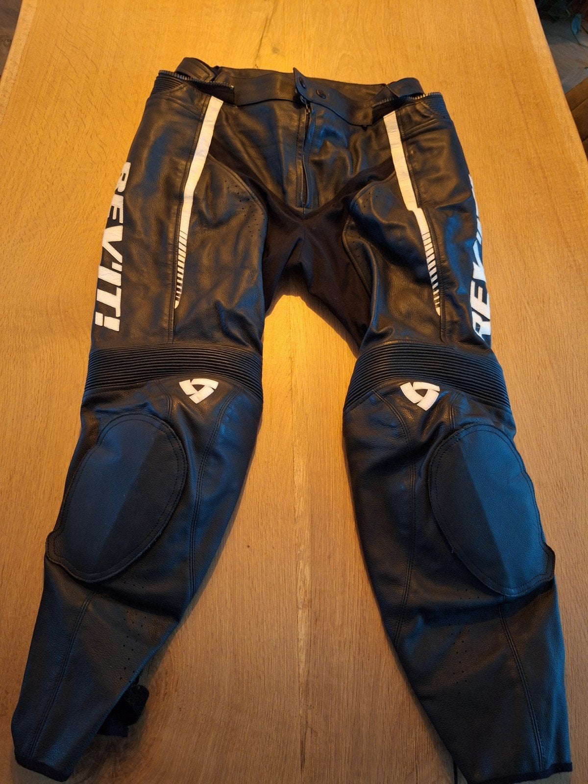 REV'IT! Leren Motorbroek - Maat 44, Motoren, Kleding | Motorkleding, Broek | leer, Heren, Tweedehands, Ophalen of Verzenden