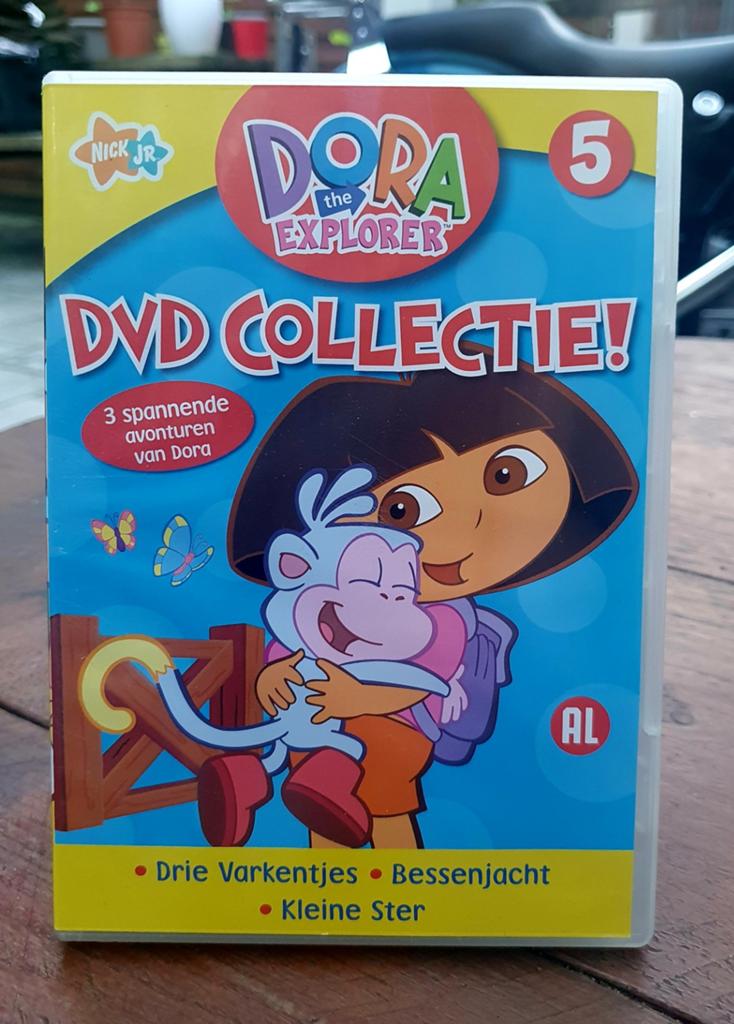 Dora the Explorer DVD Collectie - 3 Spannende Avonturen, Cd's en Dvd's, Dvd's | Kinderen en Jeugd, Gebruikt, Alle leeftijden, Ophalen of Verzenden