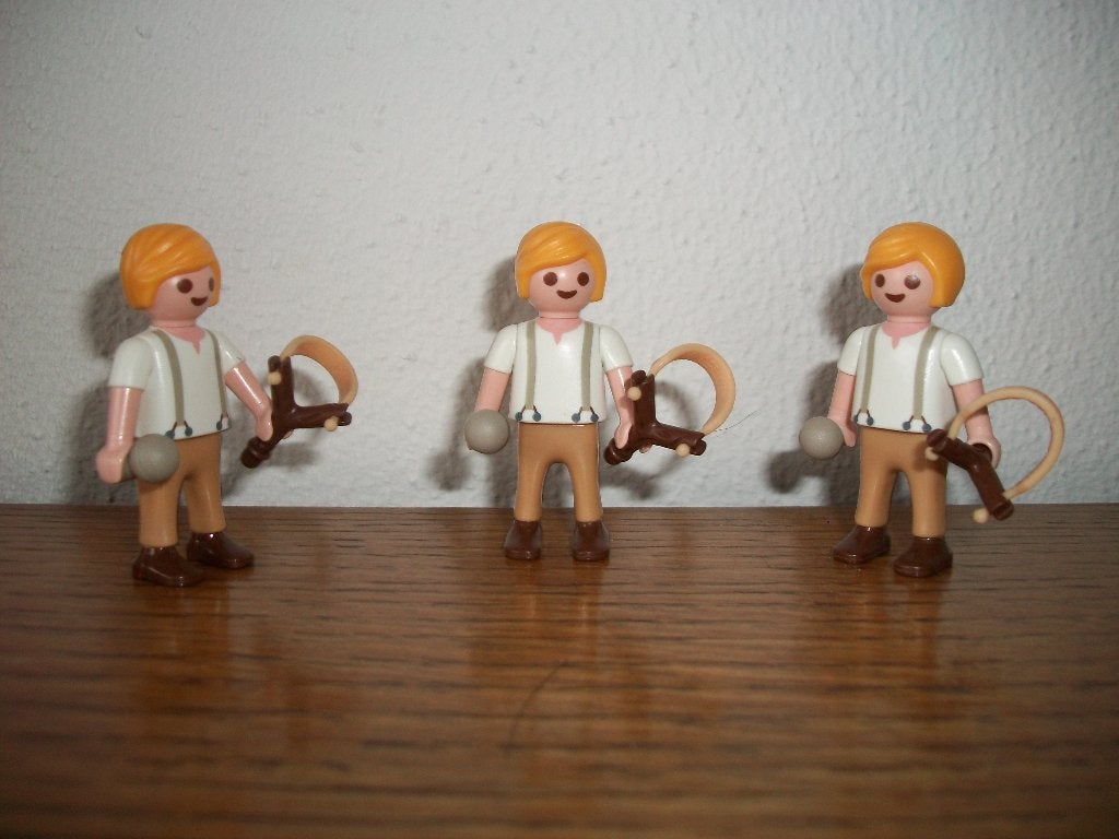 Jongen met katapult, Ophalen of Verzenden, Nieuw, Complete set, Figuren